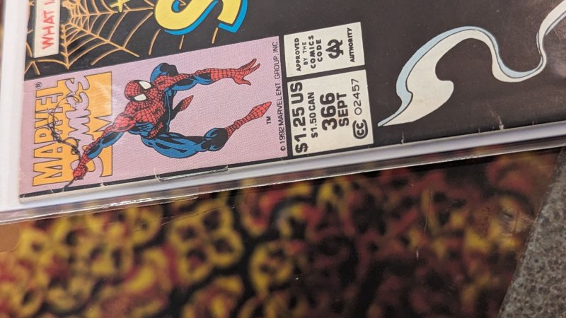 The Amazing Spider-Man #366 (1992) Newstand