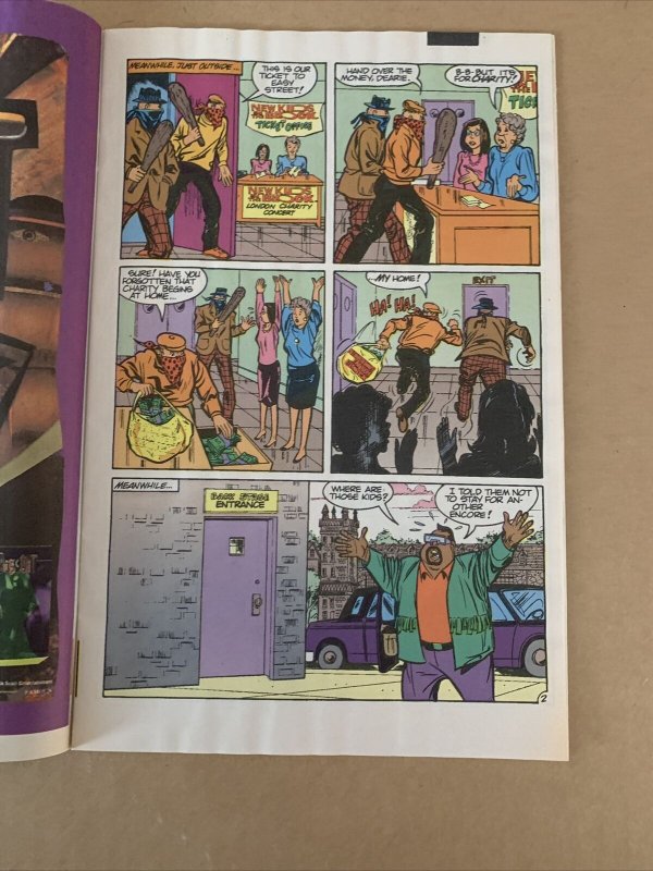 NEW KIDS ON THE BLOCK COMIC TOUR (1990 Series) #4 Comics Book 