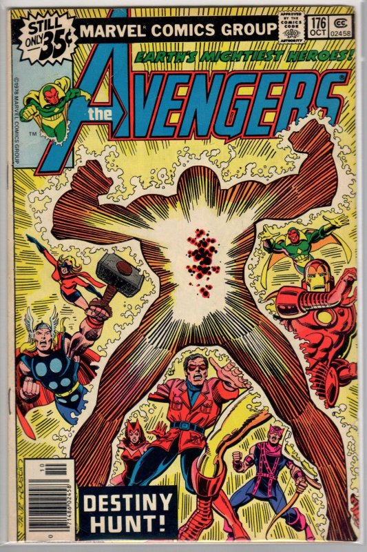 The Avengers #176 (1978) 6.0 FN