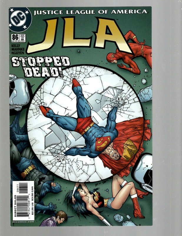 12 DC Comics JLA # 76 77 78 79 80 81 83 84 85 86 88 89 J438