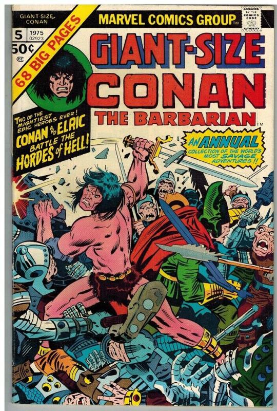 CONAN THE BARBARIAN GS  5 FN 1975