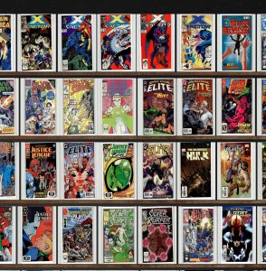 Huge Lot 150+ Comics with Silver Surfer, The Mighty Avengers & More!