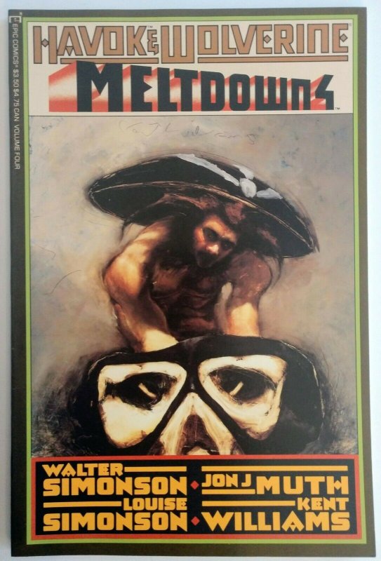 Havok & Wolverine Meltdown #1-4 (Full Series)