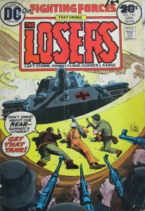 Our Fighting Forces #146 The Losers DC Comic Bronze Age 1974 VG War