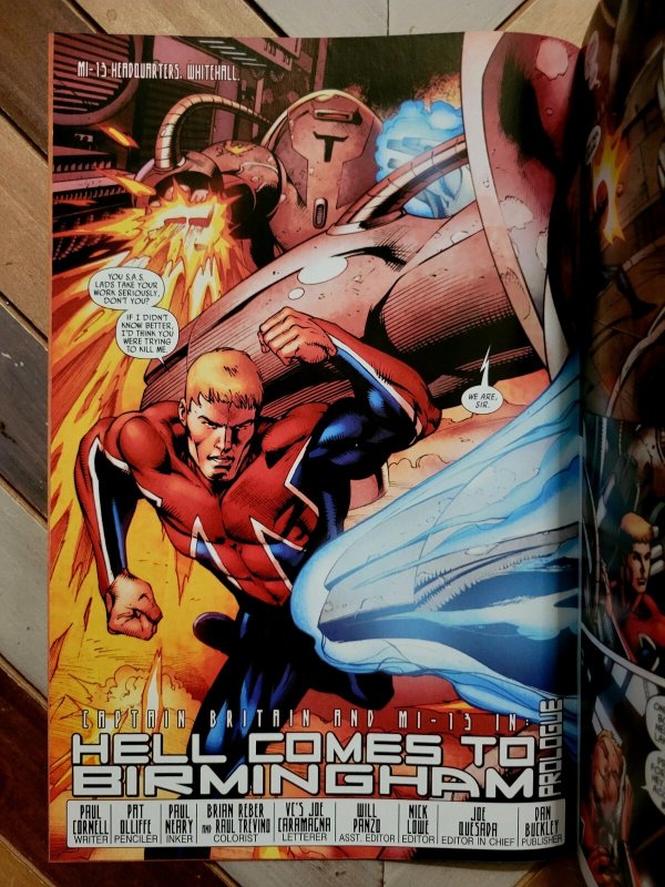 Lot of 12: CAPTAIN BRITAIN & MI-13 Comics Marvel 2008 #1-15 Partial Blade & More