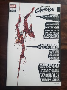 Absolute Carnage 1 Scorpion Comics Exclusive Variant limited to 1,500 copies