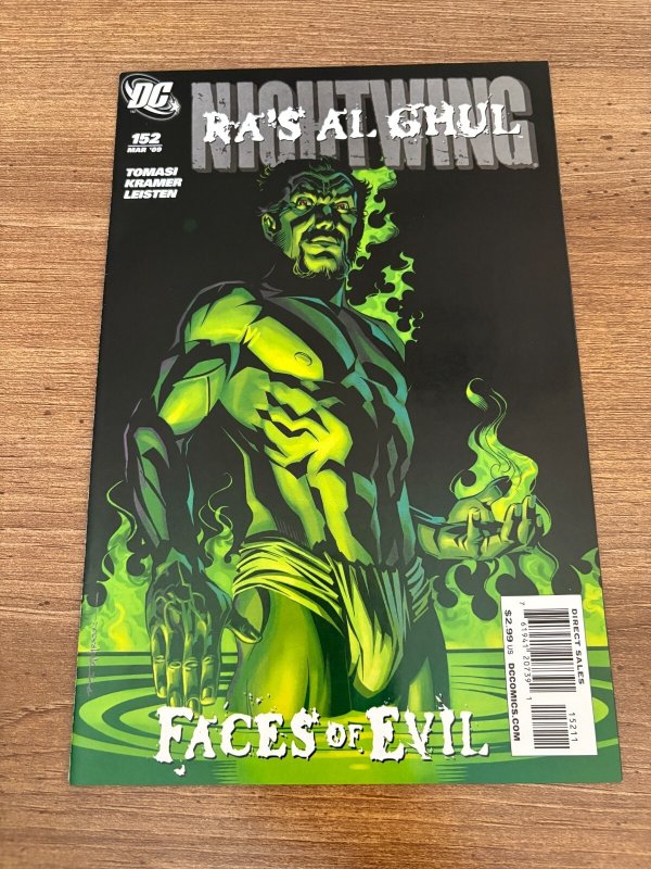 Nightwing # 152 NM DC Comic Book 1st Print Faces Of Evil Ra's Al Ghul 15 J455
