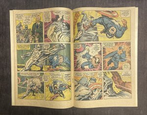 Captain America #107 (8.0 VFN ) Jack Kirby / 1st Dr. Faustus  / 1968