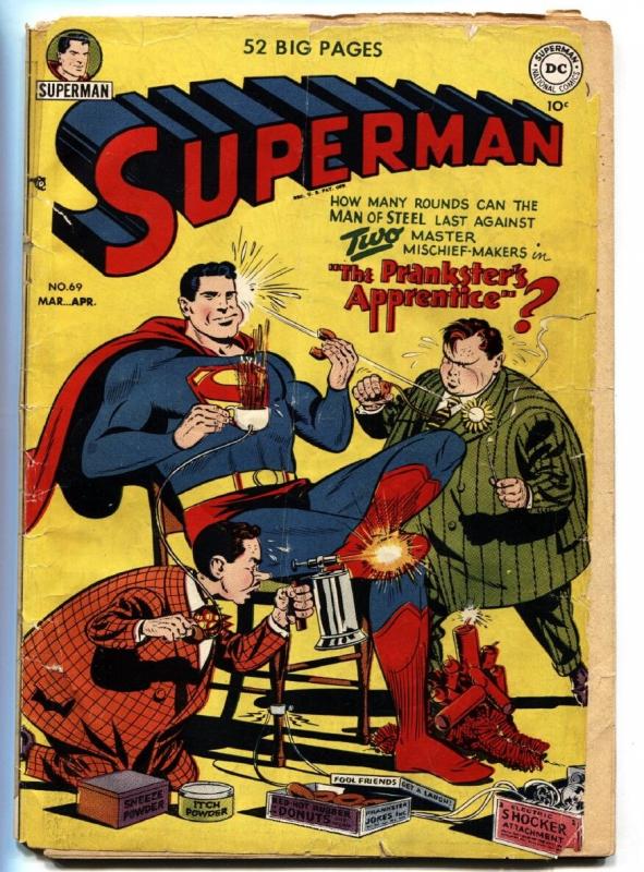 Superman #69 1951- The Prankster- DC Golden Age  G