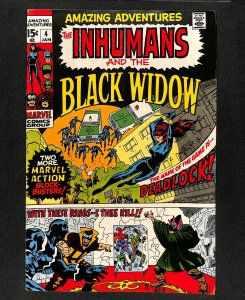 Amazing Adventures #4 Black Widow Inhumans!