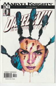 Daredevil #51,52,53,54,55   Echo's Vision Quest Complete Story arc