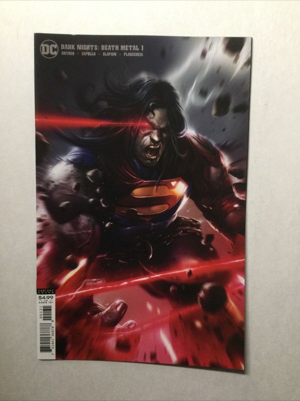 Dark Nights Death Metal 1 Variant Near Mint Nm Dc Comics 