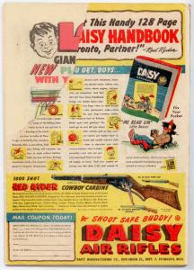 DC Real Screen Comics #14 (1947) VG- 3.5  Harry Brecheen (Cardinals) ad