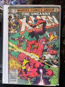 The Uncanny X-Men #160 Newsstand (1982) KEY