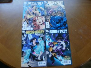 4 DC Comic BIRDS OF PREY #86 Wakeful Time #89 Hounds #93 Spirit Away #94 Progeny