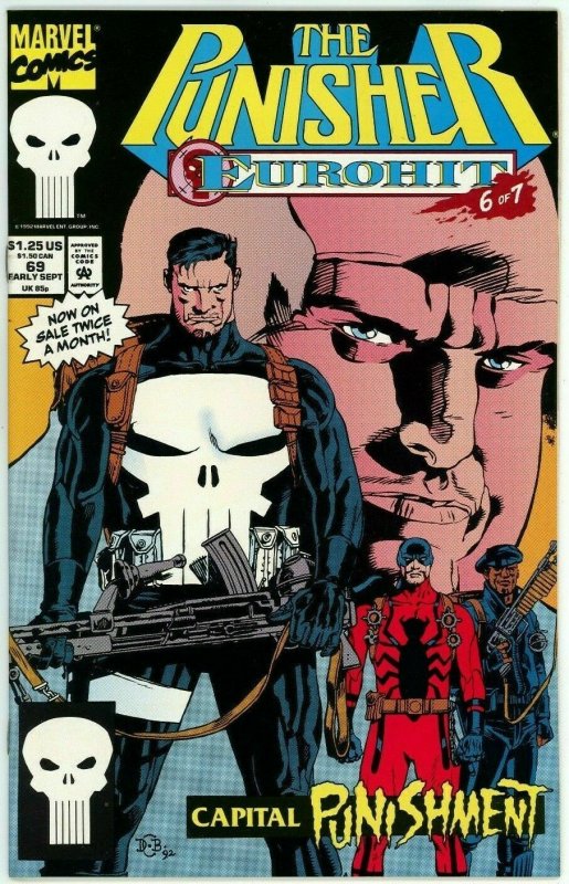 Punisher #69 (1987) - 9.2 NM- *Eurohit* 