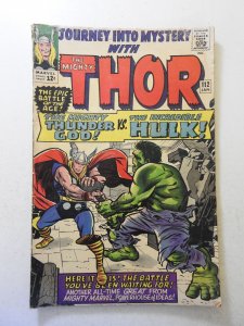 Journey Into Mystery #112 (1965) VG- Cond moisture stains, 1/2 in spine split