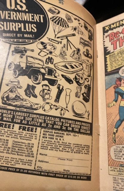 The X-Men #27 (1966)are-enter the mimic see desciption