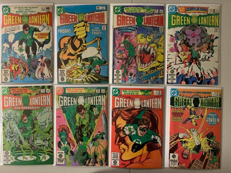 Green Lantern and GL Corps lot #142-224 (last issue) direct 38 diff (1981-88)