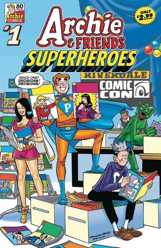 ARCHIE SUPERHEROES POP ART & HOMAGE VARIANT COVERS SET NM B4.