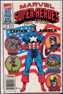 Marvel Super-Heroes #3 (1990) Captain America