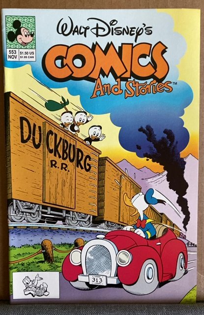 Walt Disney's Comics and Stories #553 (1990)