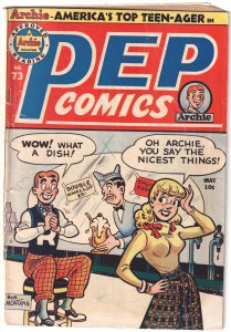 Pep #73 (1949) Wow! Look at Betty!