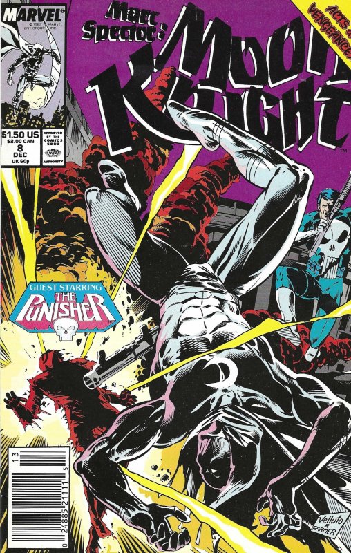 Marc Spector: Moon Knight #8 (Mid-November 1989)