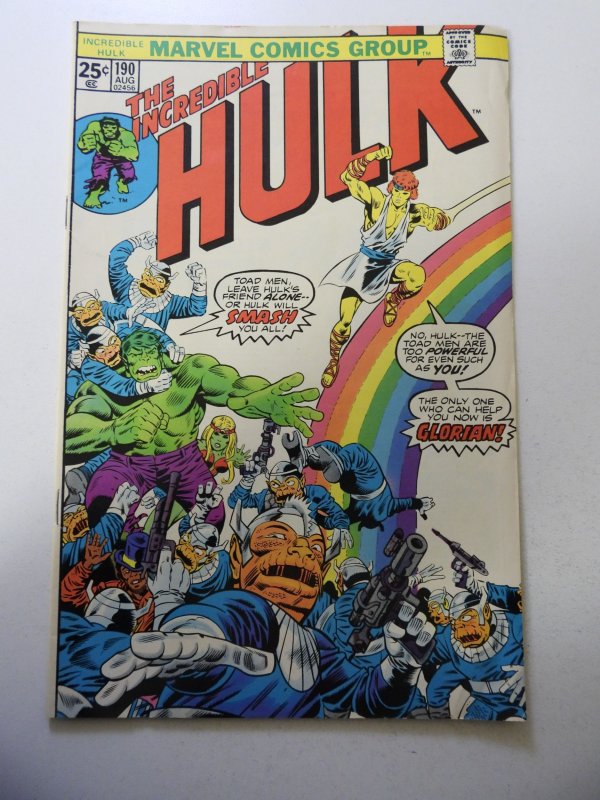 The Incredible Hulk #190 (1975) FN Condition