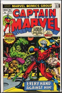Captain Marvel #25 (1973) Captain Marvel