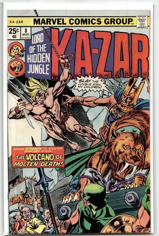 Ka-Zar #8 (1975) Ka-Zar