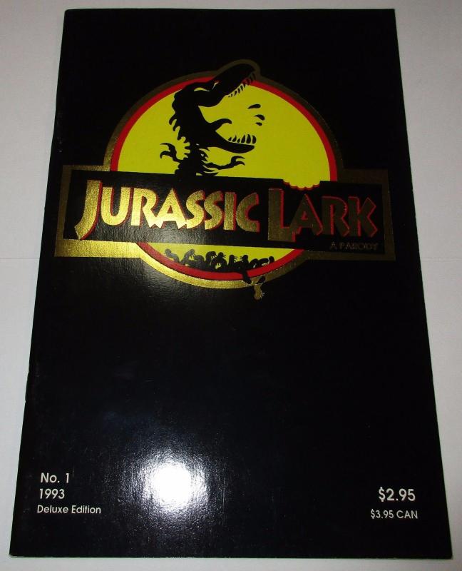 Jurassic Lark #1 - Gold Foil Deluxe Edition / Jurassic Park Parody (1993) - VF