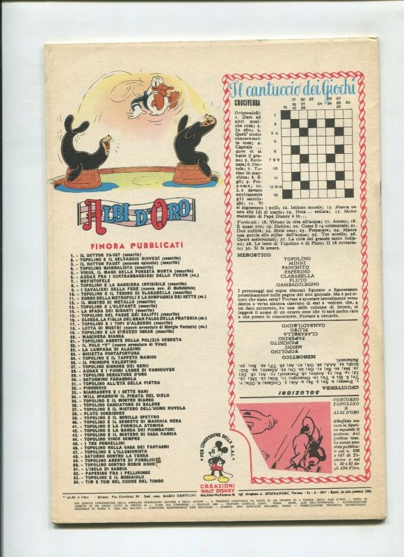 TIM AND TOM #54 (8.0) RARE - ITALIAN!! 1980