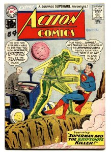 ACTION COMICS #294 DC SUPERMAN 1962 LEX LUTHOR-Silver