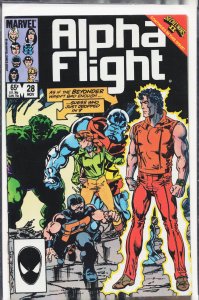 Alpha Flight #28 (1985) Alpha Flight