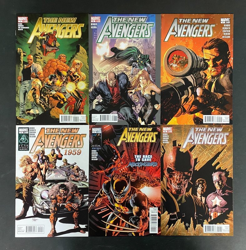 New Avengers (2010) #'s 1-34 + Annual #1 Complete NM (9.4) Set