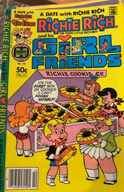 Richie Rich & His Girlfriends #10 (1981) Richie Rich 