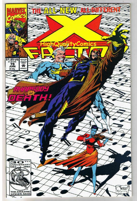 X-FACTOR #79, NM+, Peter David, Al Milgrom, X-men,1986, more XF in store