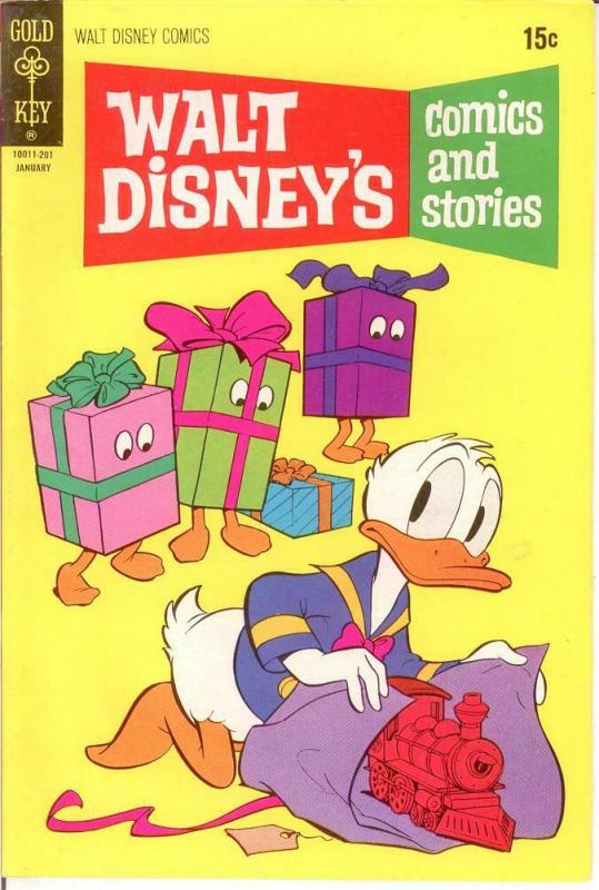 WALT DISNEYS COMICS & STORIES 376 VF Jan. 1972 COMICS BOOK