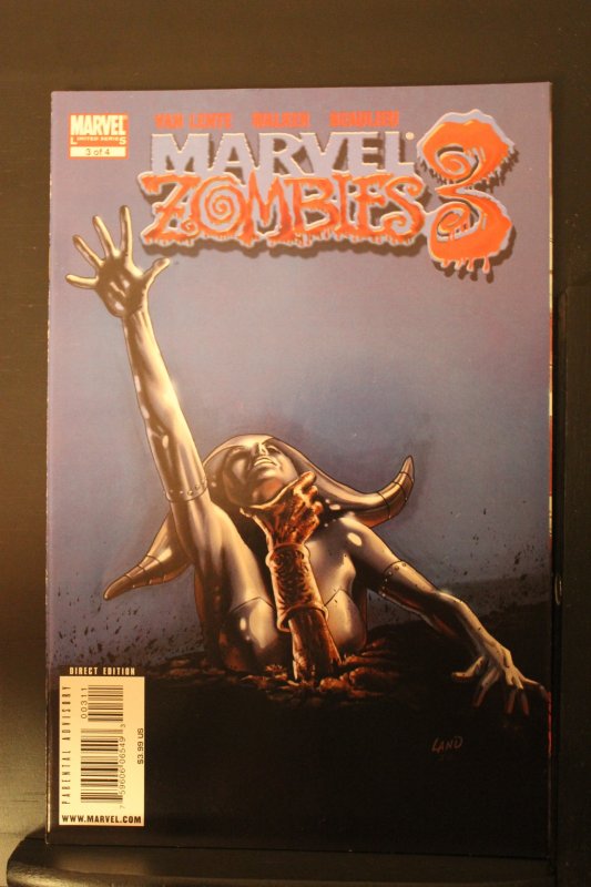 Marvel Zombies 3 #3 (2009) Super-High-Grade NM Variant Female Zombie strangle