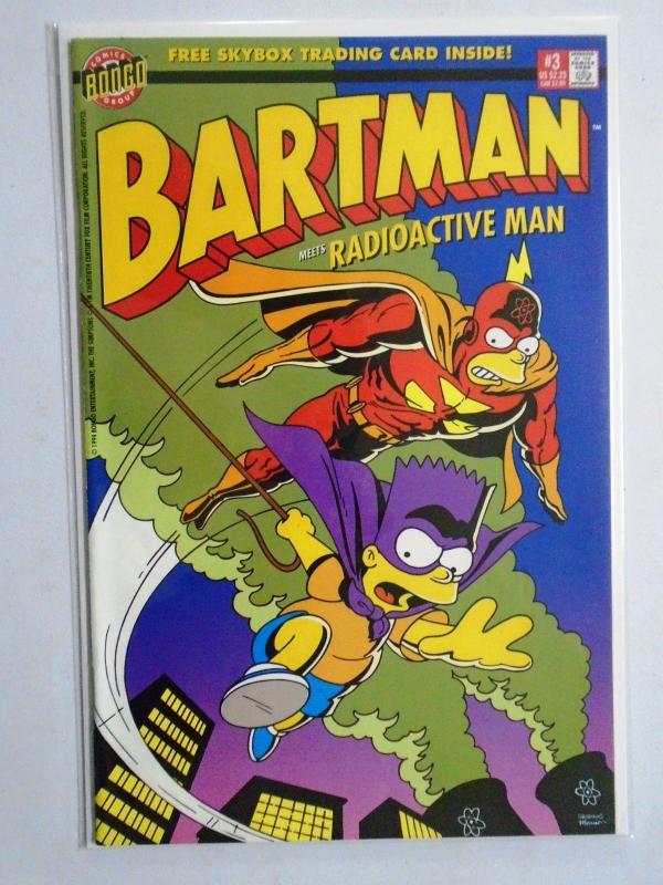 Bartman (Bongo 1994) #3, No Trading Card, 6.0 - 1994