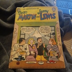 The Adventures of Dean Martin and Jerry Lewis Comic Book #13 DC 1954 golden age