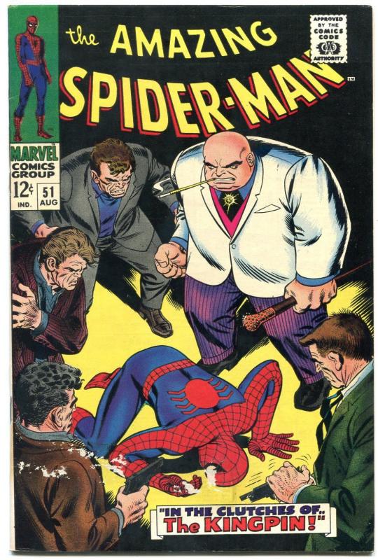 Amazing Spider-man #51 1967- 2nd Kingpin - Marvel comics VG+