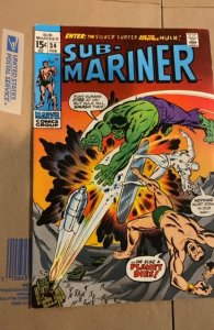 Sub-Mariner, The (Vol. 2) #34 prototype Hulk /Defenders VF conf