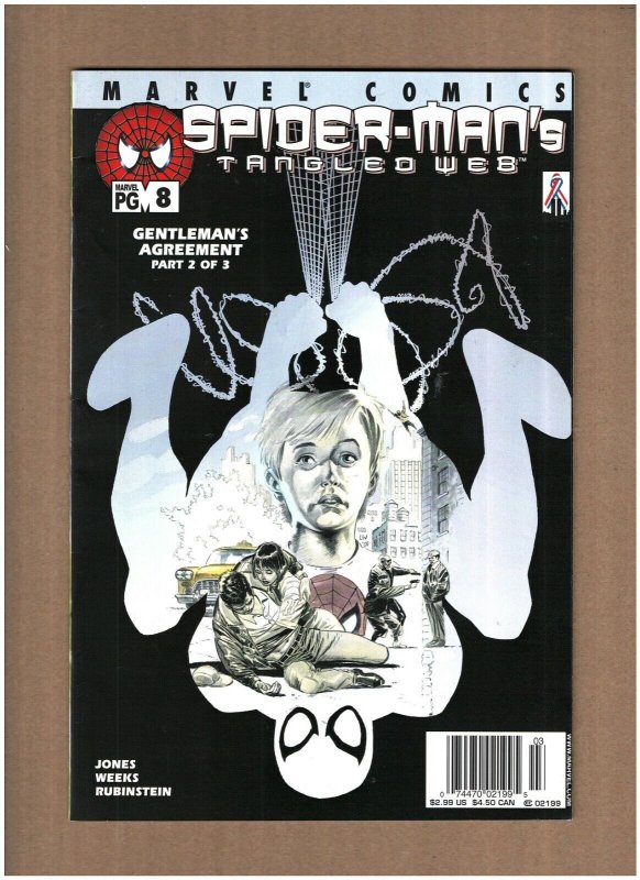 Spider-man's Tangled Web #8 Newsstand Marvel Comics 2002 VF- 7.5