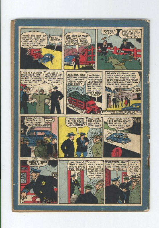 FOUR COLOR #96  G/VG - DICK TRACY - SCARCE GOLDEN AGE - 1946