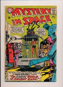 DC MYSTERY IN SPACE #102 1965 Adam Strange GOOD (SRU705)