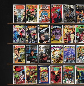 Huge Lot 150+ Comics with Star Trek, Sgt. Rock, X-Men 2099, War & More!