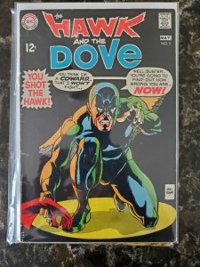 The Hawk and the Dove #5 (Sept 1969,DC) VG