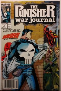 The Punisher War Journal #2 Newsstand (1988)